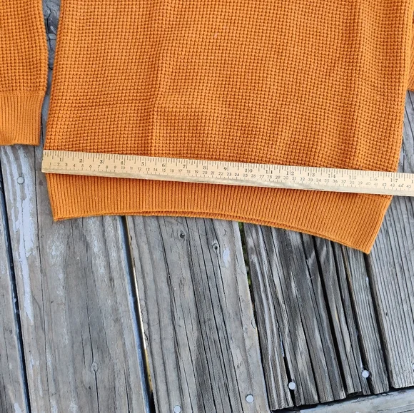 Lucky Brand Waffle Sweater Sz S - Picture 4 of 7